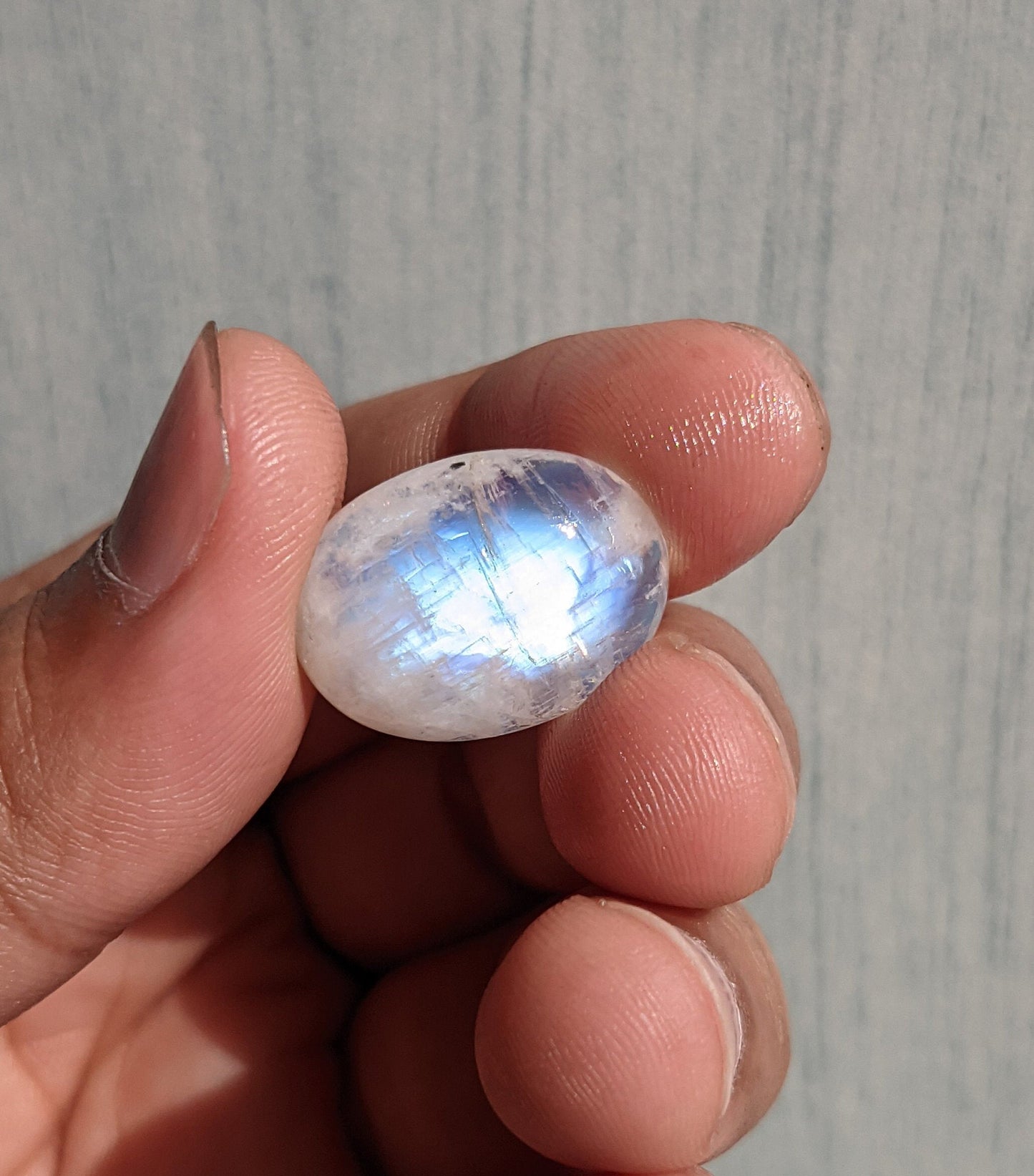 Loose rainbow moonstone, blue fire moonstone, Rainbow Moonstone Cabochon, Natural gemstone cabochon, moonstone crystal cabochon oval