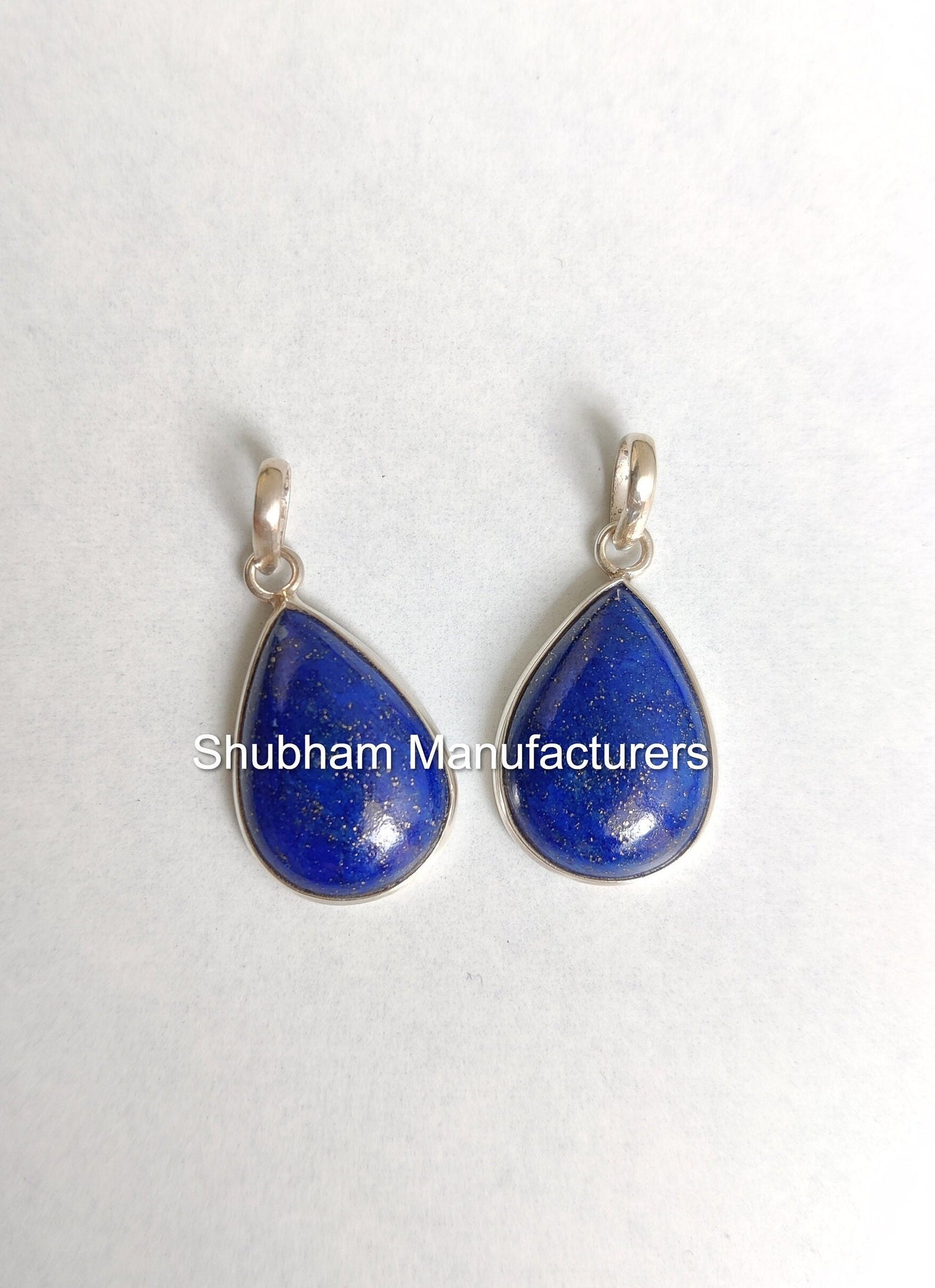 Genuine Lapis Lazuli Pendant, Healing Crystal Necklace, 925 Sterling Silver Pendant, Blue Lapis Jewelry, Natural Gemstone Pendant for Her