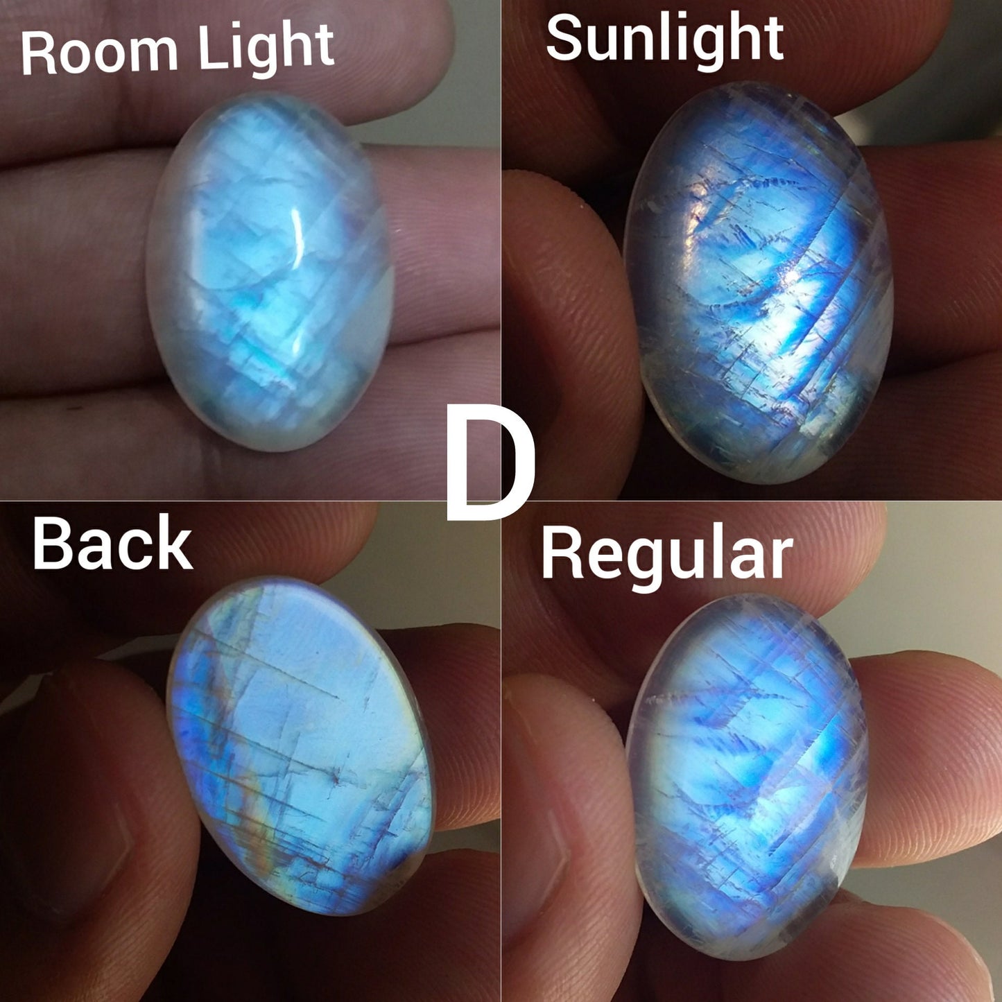 Blue Flashy Rainbow Moonstone, Moonstone for Wire Wrap, Top Quality moonstone Loose Gemstone, White Labradorite, Cabochon Moonstone