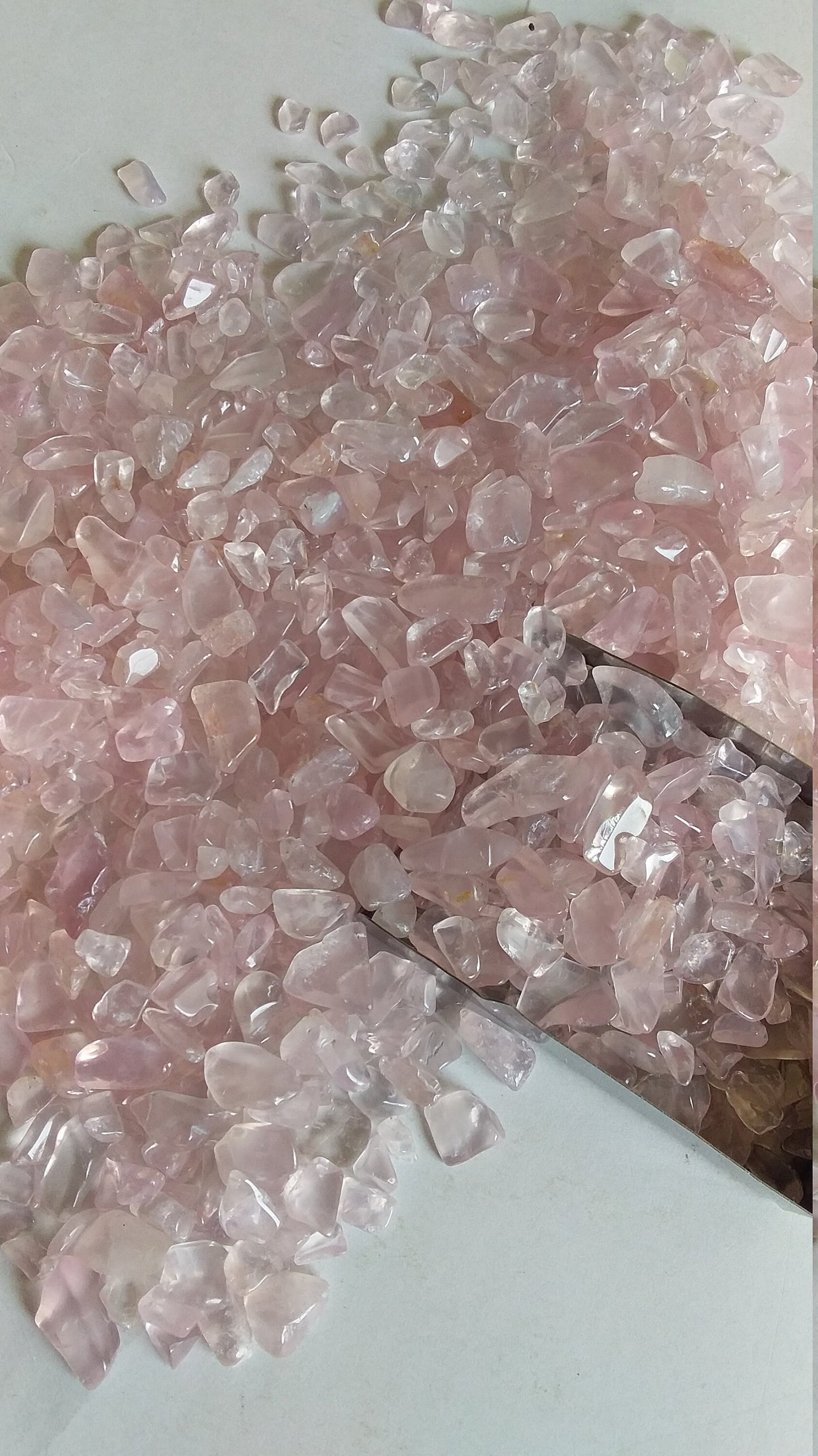 Natural Rose Quartz Chips, Small Rose Quartz Tumbled, Rose Quartz Mini Stones, Rose Quartz Rough, Tiny Rose Quartz Stones, Healing Crystal