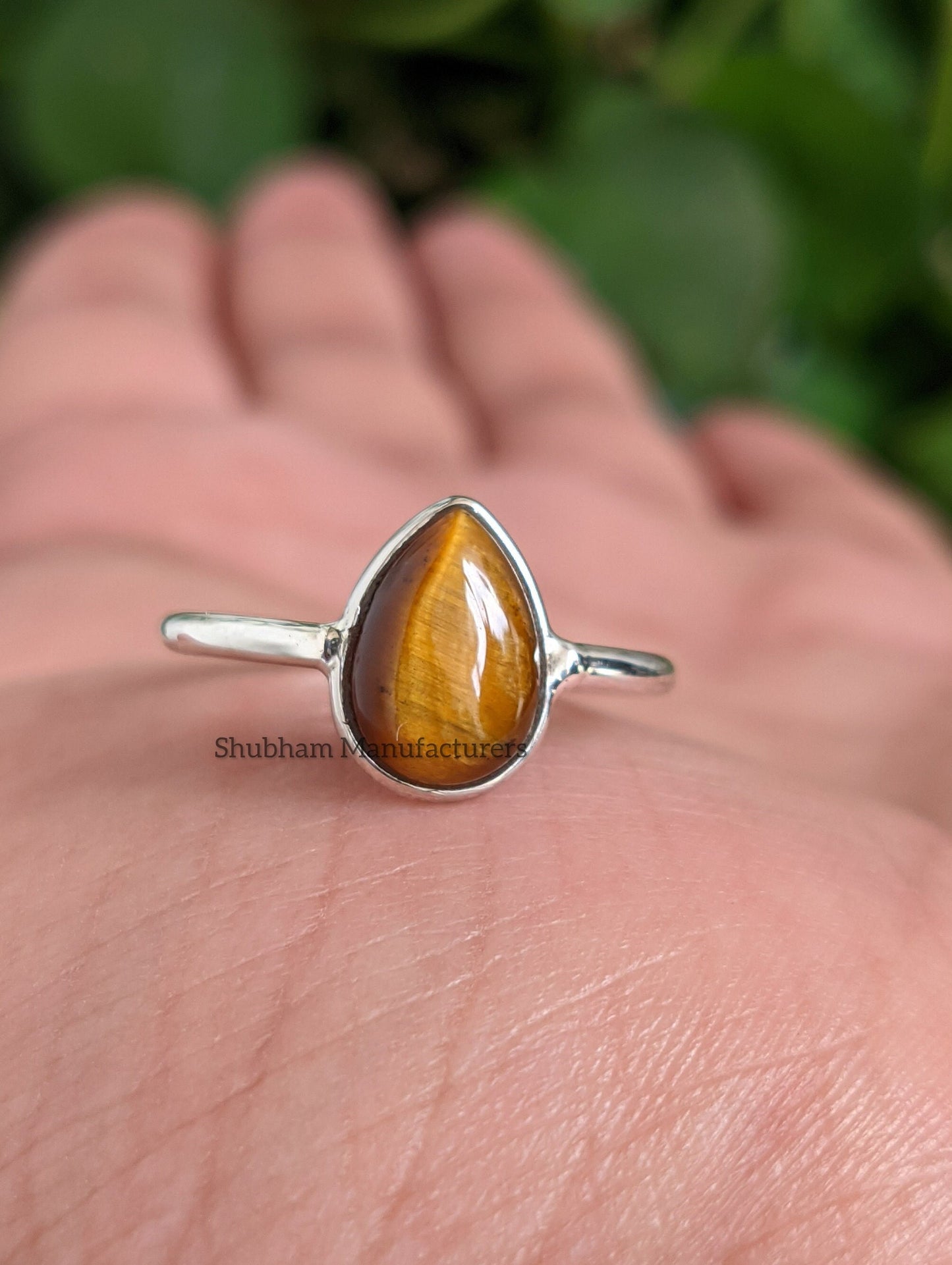 Tigers Eye Ring, 925 Sterling Silver Ring, Natural Stone Ring, Gemstone Ring, Handmade Ring for Women, Birthstone Jewelry, Everyday Ring