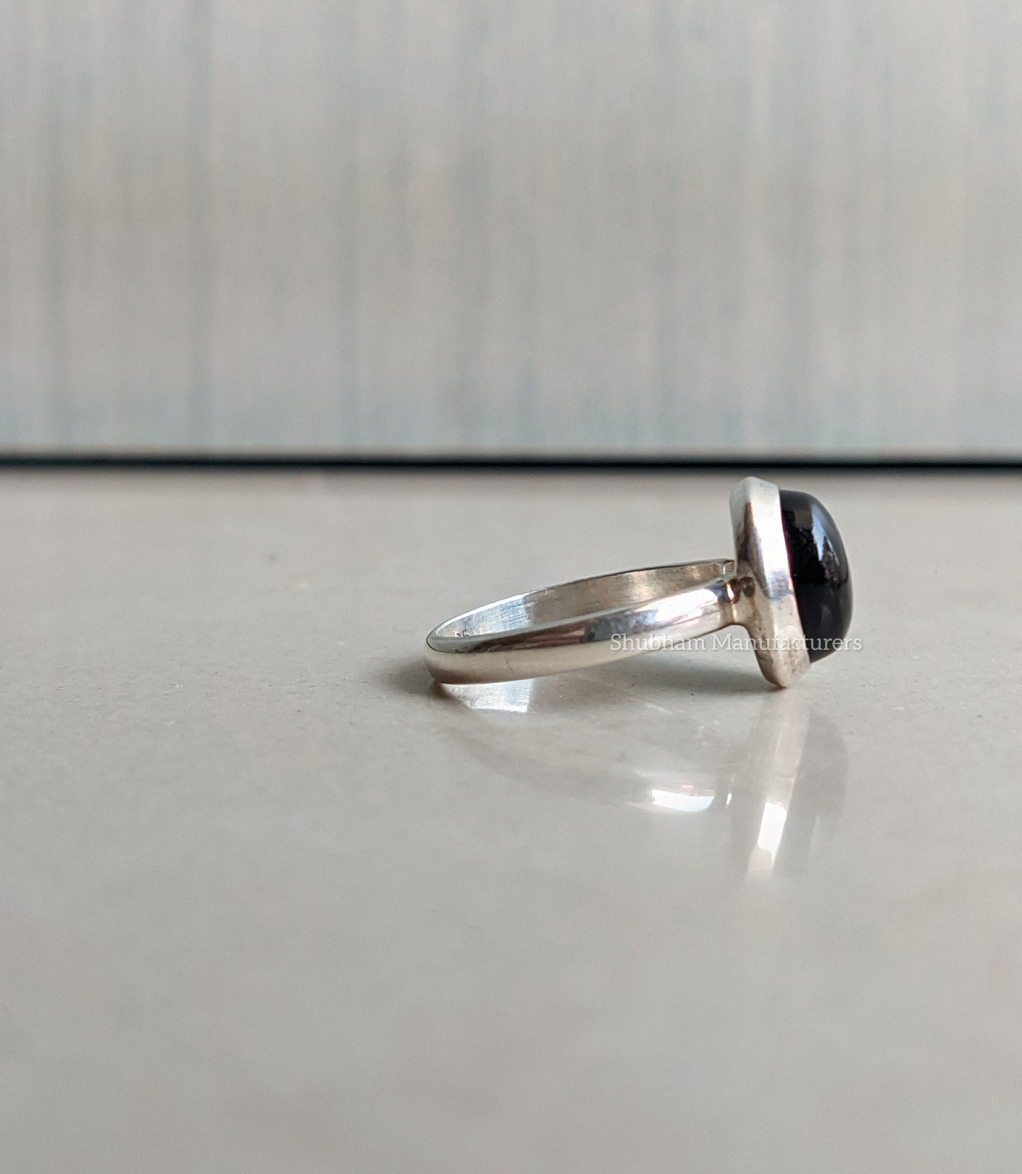 Natural Black Onyx Ring, 925 Sterling Silver Ring, Black Gemstone Ring, Handmade Gift for Her, Onyx Statement Ring, Black Onyx Jewelry